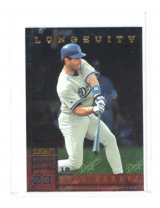 1998 Leaf Longevity Executive Edition 70 Eric Karros Los Angeles Dodgers