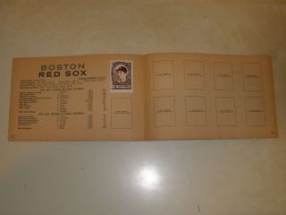 1961 Topps Baseball Stamp Album,  11 Stamps Carl Yastrzemski