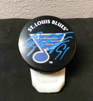 Vladimir Tarasenko Signed Official Licensed Nhl St Louis Blues Hockey Puck