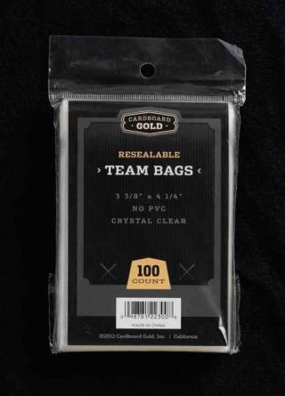 200 (2 Packs) Cbg Premium Resealable Ultra Team Bags Toploader Sleeves Pro -