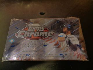 1999 Topps Chrome Mlb Baseball Hobby Box Series 2 Factory 24 Packs
