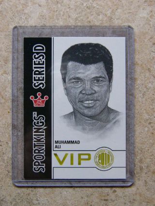 2010 Sportkings Vip Promo National Muhammad Ali Sp