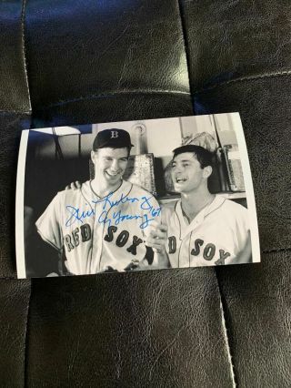 Jim Lonborg Authentic Signed 4x6 Autograph Photo,  Mlb,  Boston Red Sox