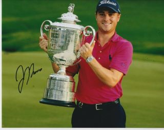 Justin Thomas Hand Signed Autograph 8x10 Photo Auto Golf Pga Tour Golfer
