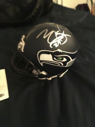 Earl Thomas Signed NFL Riddell Seattle Seahawks Mini Helmet 3