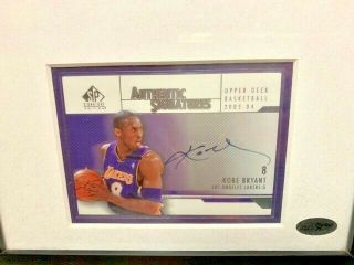 Kobe Bryant 2003 - 04 Upper Deck Sp Signature Authentic Signatures Auto As - Kb