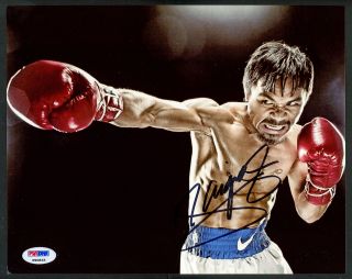 Manny Pacquiao Certified Authentic Autographed Signed 8x10 Photo Psa/dna P90833