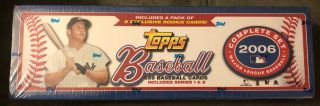 2006 Topps Baseball Complete Factory 659 Card Set (5 Exclusive Rc Cards)