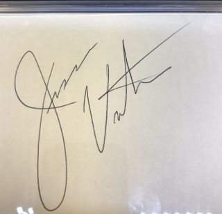 Jesse Ventura Signed Cut Signature PSA/DNA Autograph WWF The Body WWE Slab HOF 2