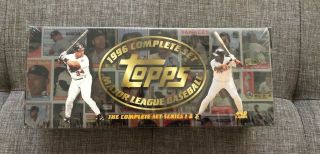 1996 Topps Mlb Complete Factory Set - Series 1 And 2 440 Cards