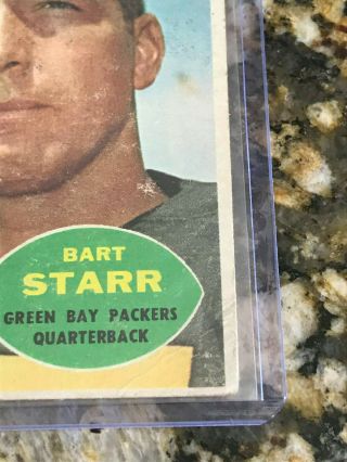 1960 Topps Football - Bart Starr 5