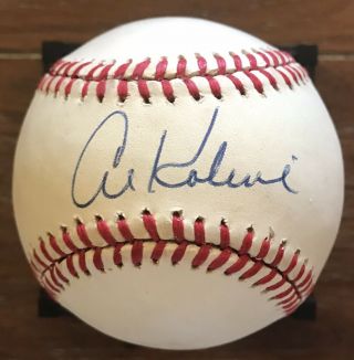 Signed Al Kaline Baseball Autographed