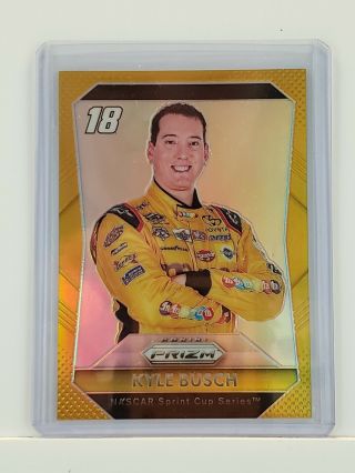 Kyle Busch - 2016 Panini Prizm Gold Parallel 5/10