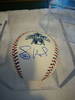 Cubs Jason Heyward Signed Rawlings 2010 All Star Game Baseball Just