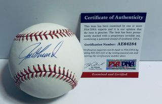 Joe Girardi Signed Autograph Mlb Baseball Psa/dna Auto York Yankees