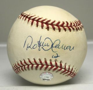 Roberto Alomar Single Signed Baseball Autographed Auto Steiner Blue Jays Hof