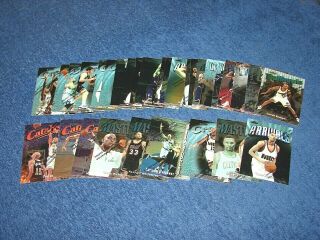 1997 - 98 Topps Finest Basketball 31 Different Silver Uncommon Cards (18 - 88)