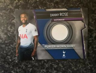 Topps Match Attax Ultimate 2018/19 Danny Rose Player - Worn - Shirt Card