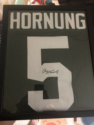 Paul Hornung Green Bay Packers Signed Autograph Jersey Jsa