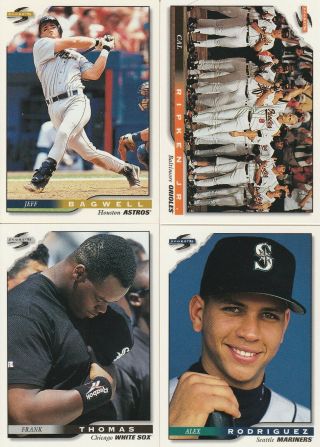 1996 Score Baseball Complete Set,  (1 - 517),  Nm/m.