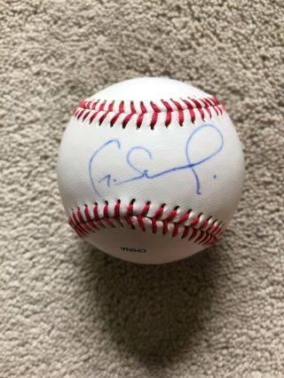 Gary Sanchez York Yankees Signed Autographed Baseball Mlb