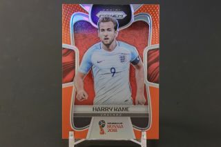 2018 Prizm World Cup Orange Harry Kane 23/65 No.  62 England