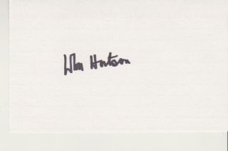 Don Hutson (1913 - 97) Hall Of Fame End - - - Green Bay Packers Signed 3x5 Index Card