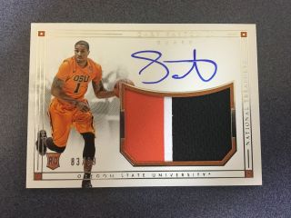 2016 National Treasures Collegiate Gary Payton Ii Rc Patch Auto 83/99 (gt13)