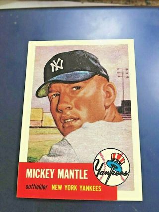 Topps 1953 Reprint Baseball Card Set - Outstanding Photo Shots - Complete Set