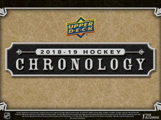 Pittsburgh Penguins 2018/19 Upper Deck Chronology Volume 1 2 Box Break