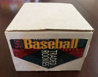 1995 Topps Baseball Traded & Rookies Complete Set,  1 - 165,  Rivera & Beltran RCs 7