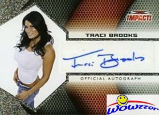 2009 Tristar Tna Impact Ai - 59 Traci Brooks Autograph