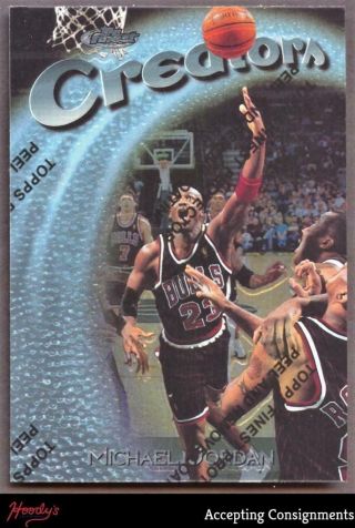 1997 - 98 Topps Finest 287 Michael Jordan Chicago Bulls