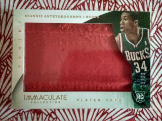 Giannis Antetokounmpo 2013 - 14 Immaculate Player Caps 15/99