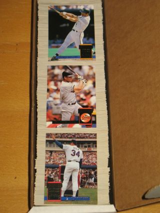 1994 Donruss Baseball Complete 660 Card Set