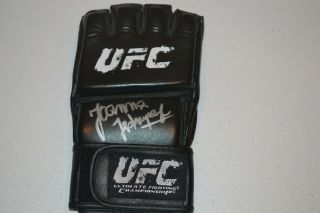 Ufc Mma Legend Joanna Champion Jedrzejczyk Autographed Signed Ufc Glove