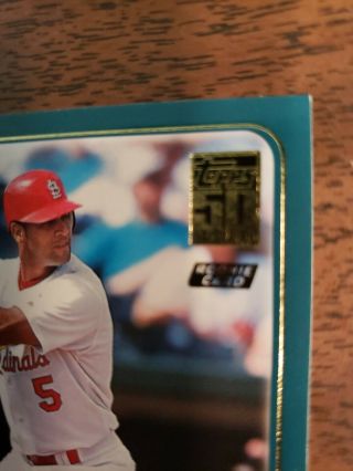 2001 Topps Traded ALBERT PUJOLS T247 rookie card St Louis Cardinals 5