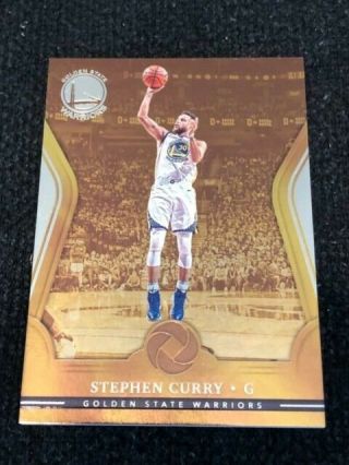 Stephen Curry 2017 - 18 Panini Opulence Silver 35 Golden State Warriors 6/25