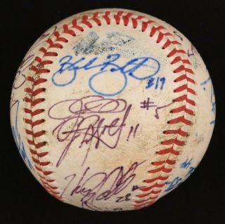 2001 Pcl Tacoma Rainers Team Signed Baseball (19 Sigs)