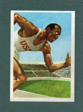 Jesse Owens 1964 - Spanish Issue Nestle Los Juegos Olimpicos 116