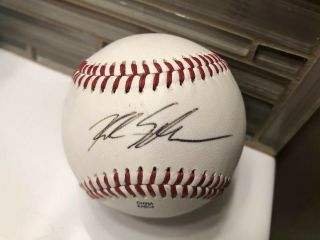 Kyle Schwarber Chicago Cubs Signed Midwest League Baseball Kane County Cougars