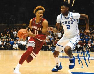 Romeo Langford Signed Indiana Hoosiers 8x10 Photo Autographed