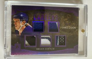 16/17 Itg Brian Leetch Superlative Careers Patches 2/4
