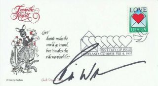 Robin Williams Signed First Day Cover Autographed Popeye Aladdin Birdcage