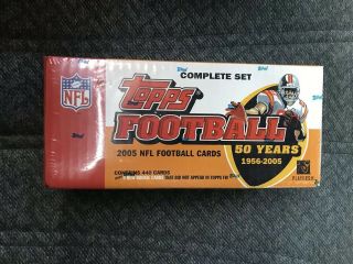 2005 Topps Football Complete Set Factory Psa 10 Rodgers Rc?