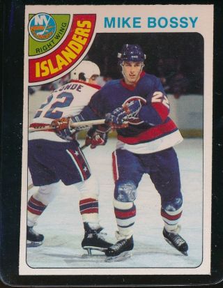 1978/79 Opc O - Pee - Chee Mike Bossy Nm,  York Islanders 115 Rookie Card