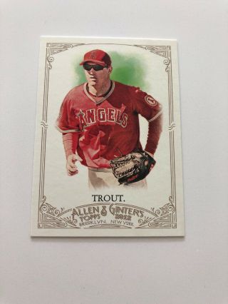 mike trout 2012 allen & ginter 140 rookie card topps us175 bowman 3