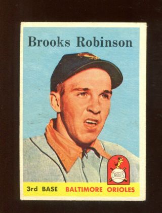 1958 Topps Brooks Robinson 307 (100.  00) Ex,  Scc2831