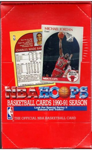 1990 - 91 Nba Hoops Basketball Series 2 Card Box Mark Jackson?