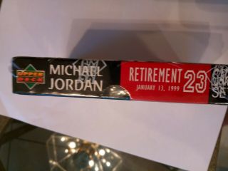Michael Jordan 1999 Upper Deck Retirement Card Set In Factory Box 2